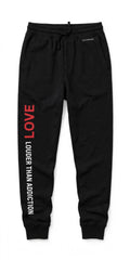Joggers - LOVE LOUDER THAN ADDICTION