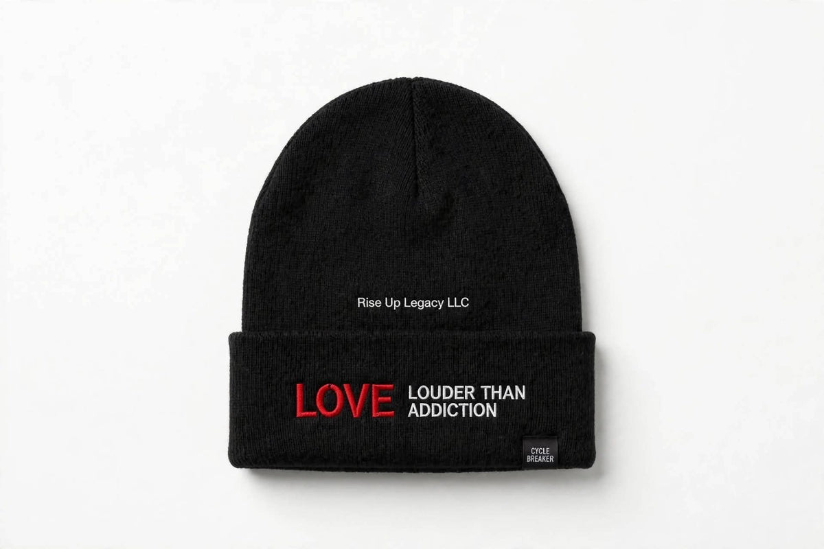 Beanie Classic - LOVE LOUDER THAN ADDICTION